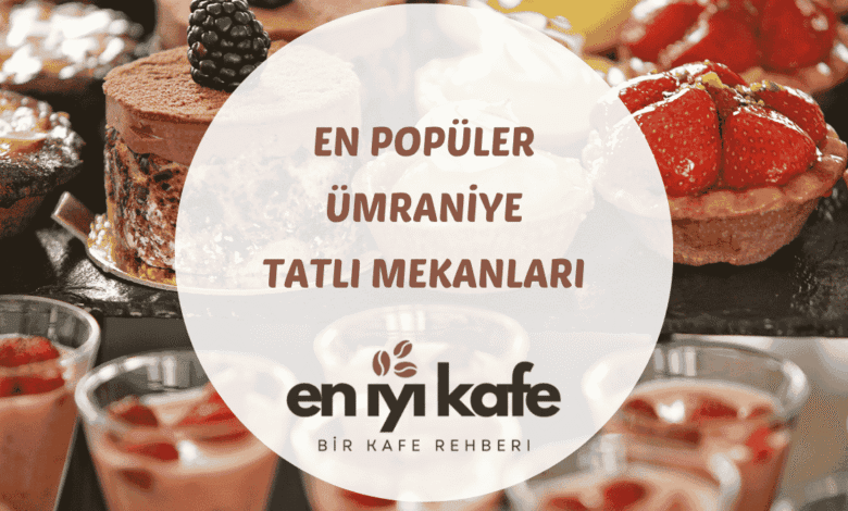 Ümraniye tatlıcılarından baklava tulumba ve kruvasan çeşitlerinin vitrin görünümü